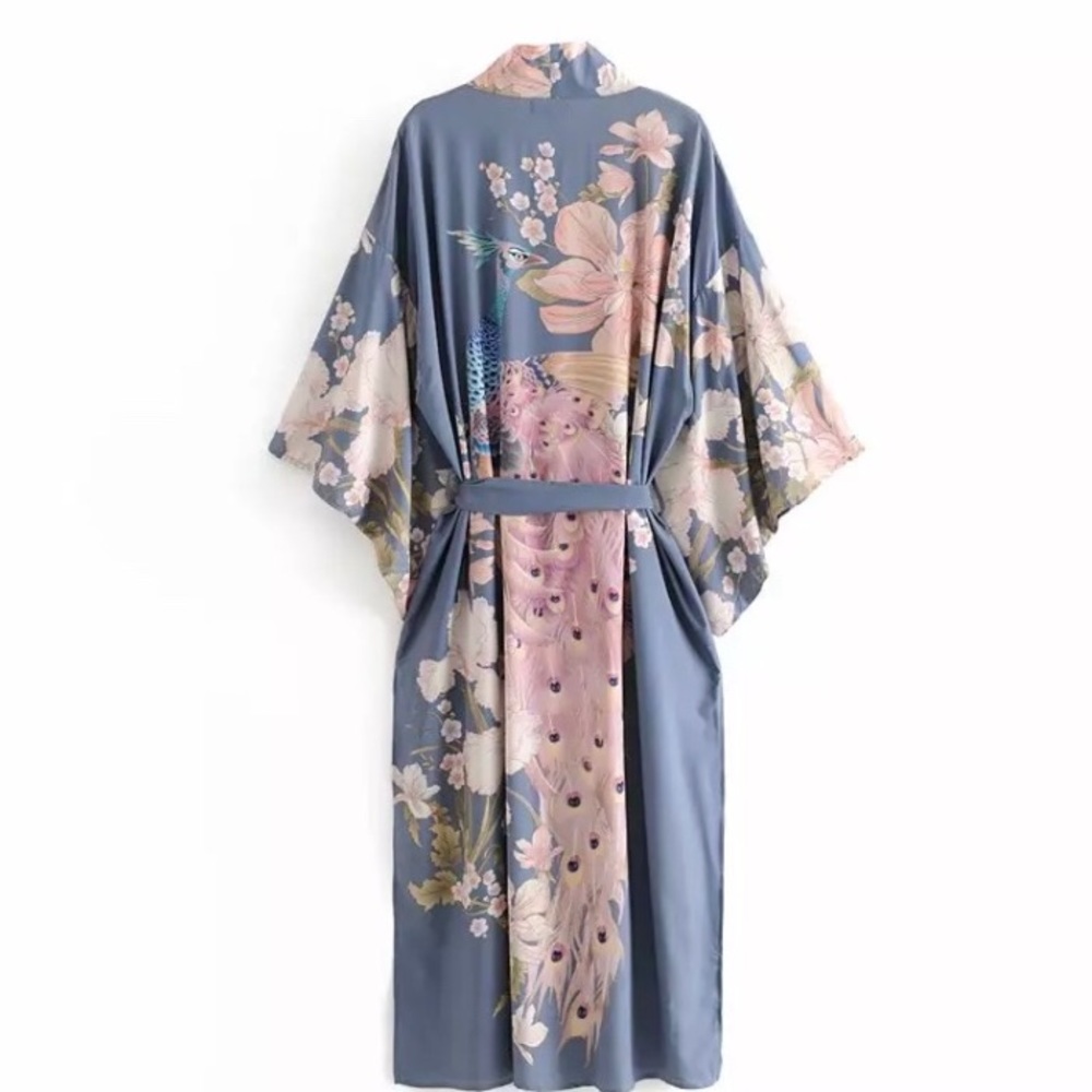 KIMONO ROBE - Picture 3 of 14